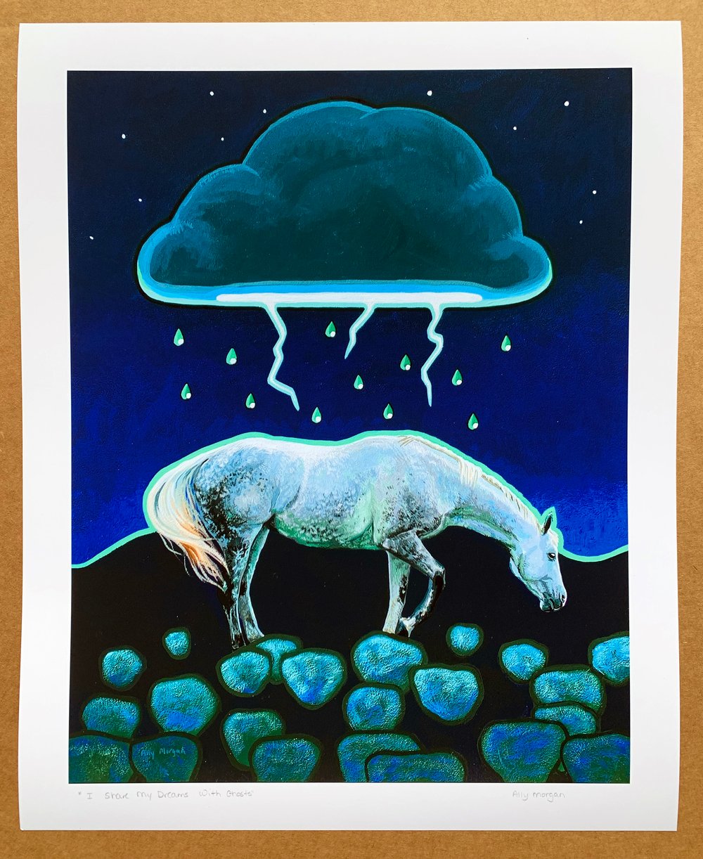 "I Share My Dreams With Ghosts" - Fine Art Print