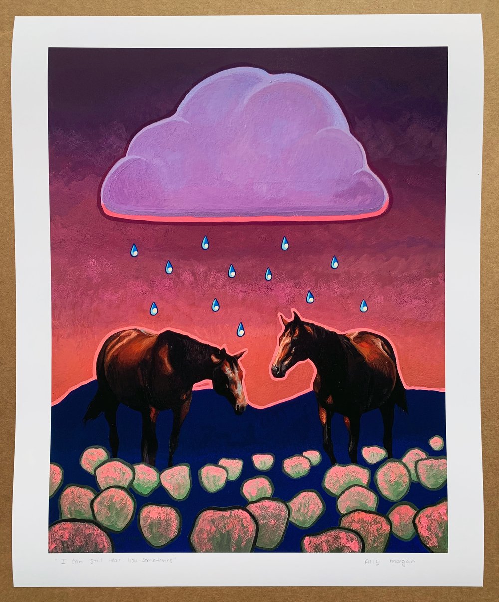"I Can Still Hear You Sometimes" - Fine Art Print