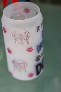 Image 19 of Iced Coffee Glass for Dog Lovers