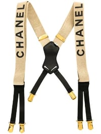 Beige Suspenders