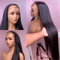 Image 4 of 5x5 HD closure straight wigs