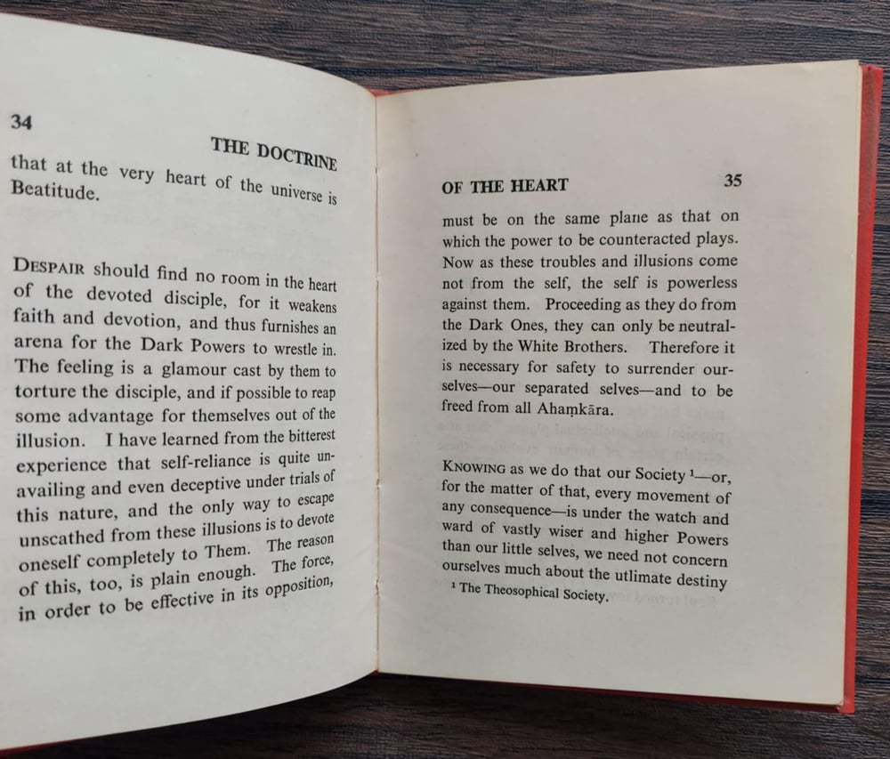 The Doctrine of the Heart, by Annie Besant.