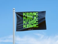 KIMMIC SWIRL FLAG (GREEN)