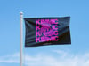 KIMMIC SWIRL FLAG IN PINK