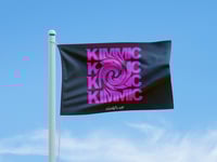 KIMMIC SWIRL FLAG (PINK)