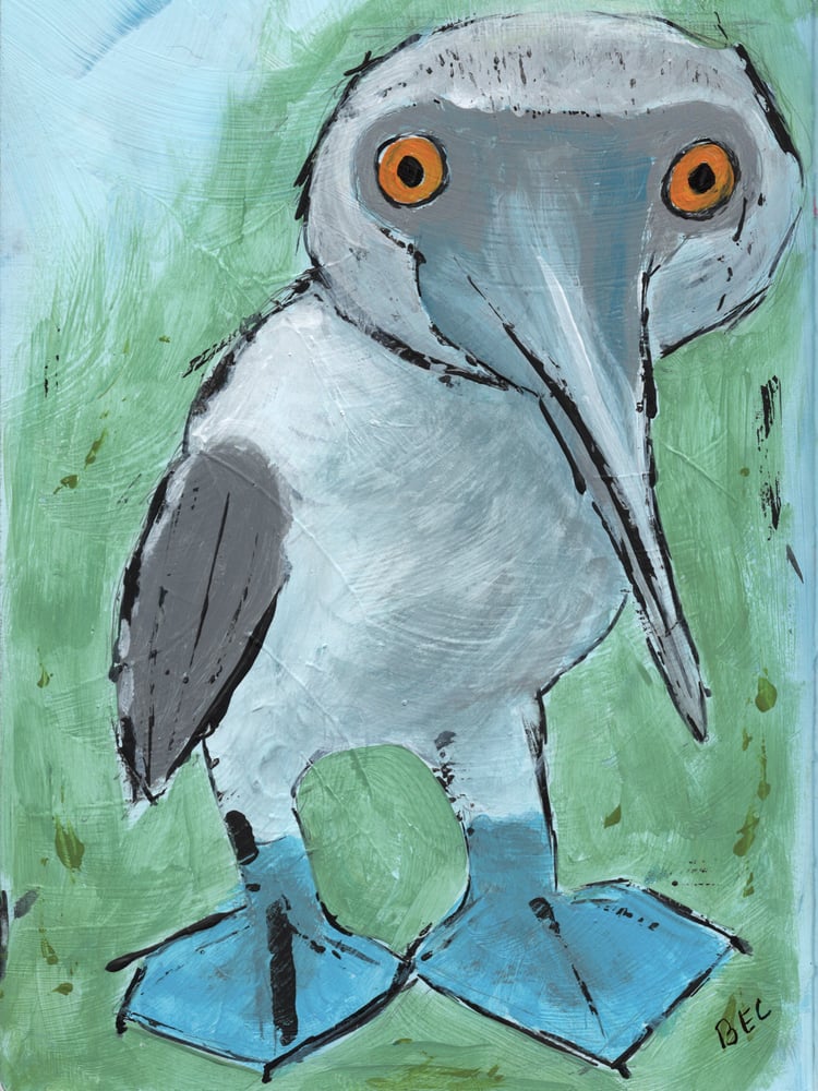 Image of Curious Claude (Print)
