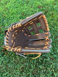 Image 3 of 13" Slowpitch Softball Glove (Brown)