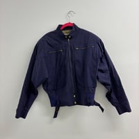 Image 1 of 80s escada flight jacket 