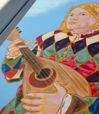 Image 2 of Renaissance Cobain - 18”x24” Acrylic Painting