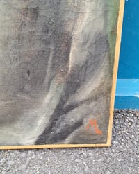 Image 3 of Portrait sur toile d'une vieille femme