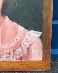 Image 4 of Portrait sur toile de jeune bourgeoise