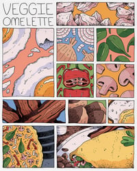 Veggie Omelette – 8 x 10 Print