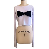 Image 1 of Women's Bow Long Sleeve Shirt