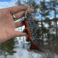 Image 3 of Brook Trout Key Chain