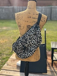 Image 2 of Large Leopard Chest Bag