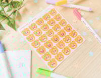 Image 3 of Blueberry Soo and Tangerine Kai Bear Sticker Sheets