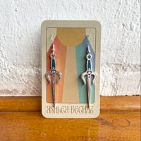 Image 2 of Sai Hard Enamel Earrings