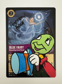 Lorcana Card Alter and Autograph- Jiminy Cricket 2