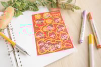 Image 2 of Year of the Snake EXO Lunar New Year Sticker Sheet