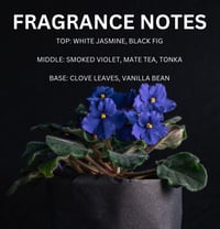 Image 3 of Wild African Violets & Black Tonka – Where Beauty Meets Warmth