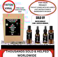 Image 1 of FREE SHIPPING KIT- HERPES OBLIGATE INTRACELLULAR PARASITE FLUSH MAXIMUM STRENGTH SUPPORT TEA 