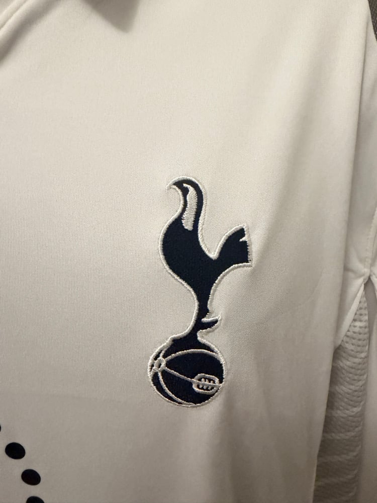 Image of Tottenham Hotspur “BALE 11” 2012/13 Home Long Sleeve Shirt + patches (XXL)