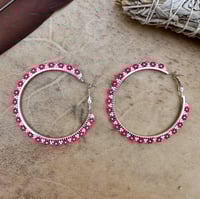 Image 2 of Spring Pink Hoops