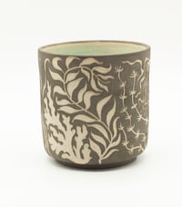 Image 1 of Carved Planter: Seaweeds