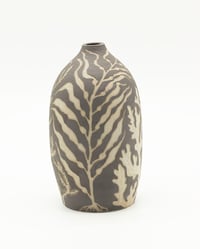 Image 1 of Carved Vase: Seaweeds