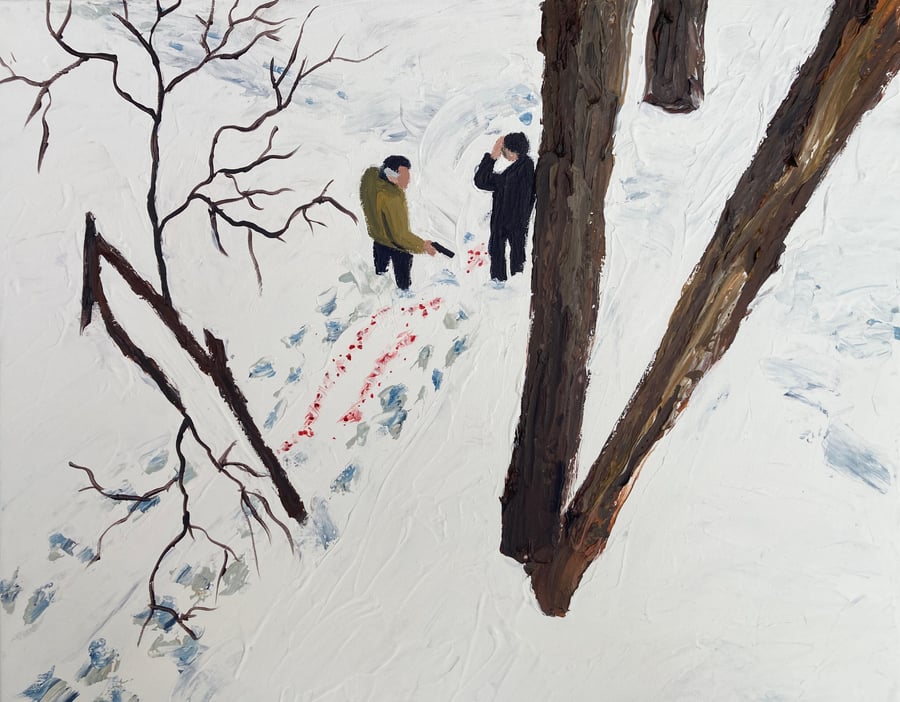 Image of Lost in the woods (original on canvas)