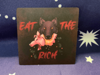 Image 1 of Eat the Rich Sticker