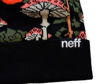 Image 3 of 🍄 Amanita NEFF "Forest Wonder" Cuffed Pom Beanie / Hat  - One Size