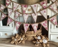 Image 2 of #18 Rustic Bunting - 10 flags *Flat rate $15.50 postage*