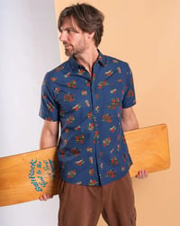 Image 4 of Saltrock Wanderer , S/S shirt blue 