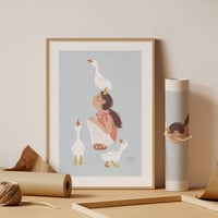Image 2 of Duck Friends PRINT