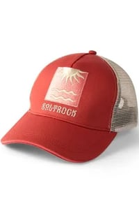 Image 1 of Saltrock Balance trucker cap,  dark orange 