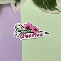 Image 1 of Be Creative Waterproof Vinyl Sticker