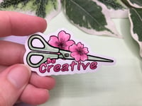 Image 2 of Be Creative Waterproof Vinyl Sticker