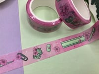 Image 2 of Cherry Blossom Stationery Washi Tape