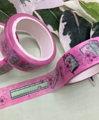 Image 3 of Cherry Blossom Stationery Washi Tape