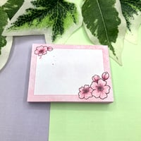 Image 1 of Cherry Blossom Mini Notepad