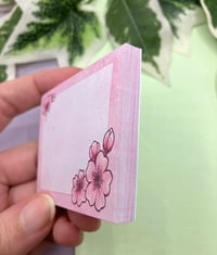 Image 3 of Cherry Blossom Mini Notepad