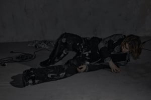 Image of MASSTAK - 186 Destructive Patchwork Trousers