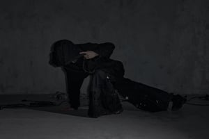 Image of MASSTAK - 187 Destructive Patchwork Trousers