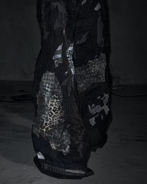 Image of MASSTAK - 188 Destructive Patchwork Trousers