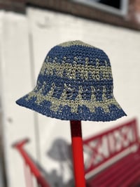 Beach Hat Green/Blue