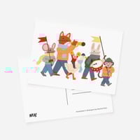 Image 1 of Music Parade POSTCARD