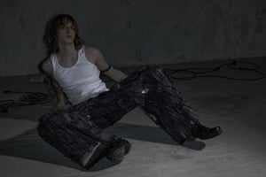 Image of MASSTAK - 191 Destructive Patchwork Trousers