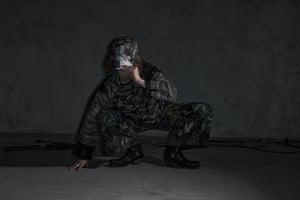 Image of MASSTAK - 194 Camo Patchwork Trousers