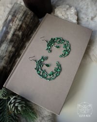 Image 1 of Ivy Moon Earrings - 3D printed *no metal!
